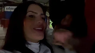 Aline Tavares&colon; Estava com meu Corninho e ele me fez chupar v&aacute;rias rolas na praia pra ele assistir &excl; Que del&iacute;cia de putinho submisso &excl; - Campinas - Santos -